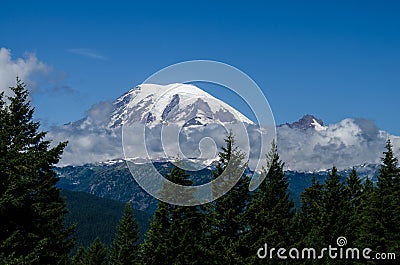 Mount Rainier, Washington State, USA Stock Photo