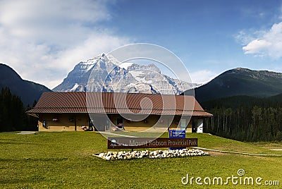 Mount Robson Park Canada Stock Photo