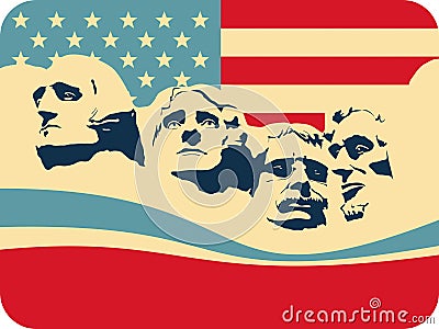 Mount Rushmore Stock Photo