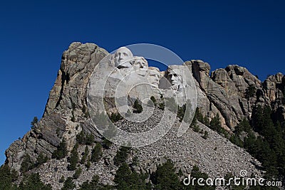 Mount Rushmore Stock Photo