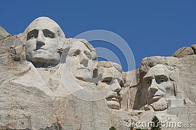 Mount Rushmore Stock Photo