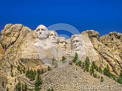 Mount Rushmore National Memorial Stock Photo