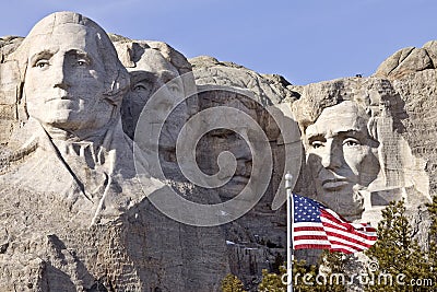 Mount Rushmore South Dakota Stock Photo