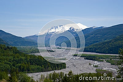 Mount Saint Helens Stock Photo