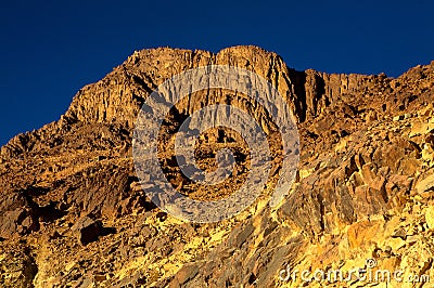 Mount Sinai, Egypt Stock Photo