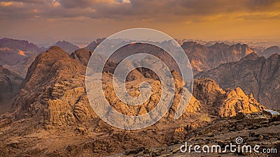 Mount Sinai. Egypt. Stock Photo