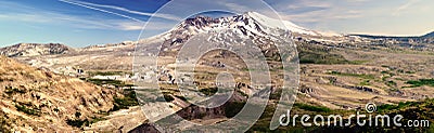 Mount St. Helens volcano Stock Photo