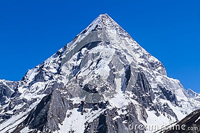 Mount Sudarshan - Indian Himalayas Stock Photo