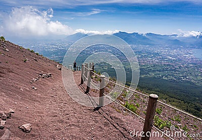 Mount Vesuvius Stock Photo