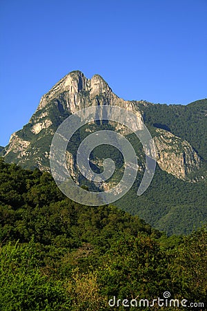 Mountain in nuevo leon, mexico II Stock Photo