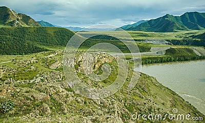 Mountain Altai Stock Photo