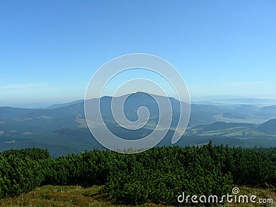 Mountain Babia GÃ³ra Stock Photo