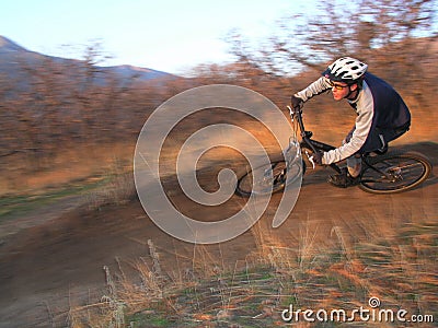 mountain bike Stock Photo