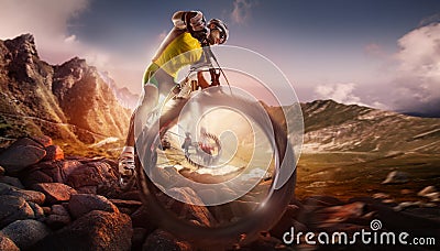 Mountain Bike Stock Photo