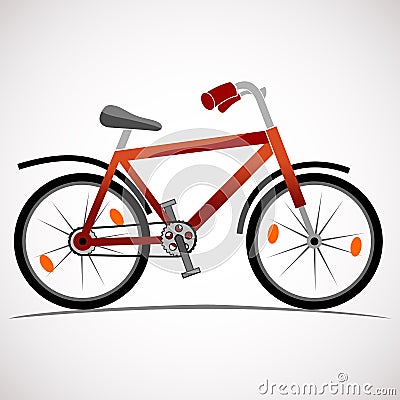 Mountain bike icon Vector Illustration