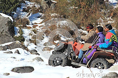 Mountain Bike. Editorial Stock Photo