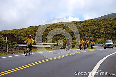 Mountain biking Editorial Stock Photo