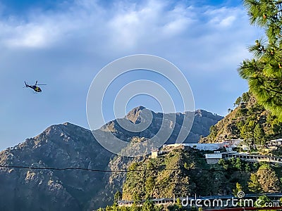 Mountain click kheerganga trek Uttarakhand Stock Photo