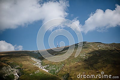 Mountain cliff Stock Photo