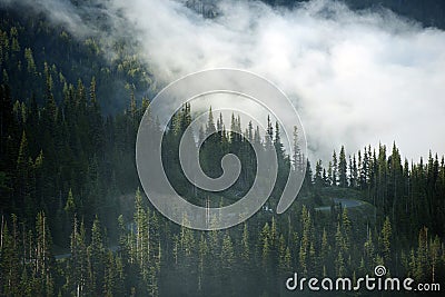 Mountain Clouds Stock Photo