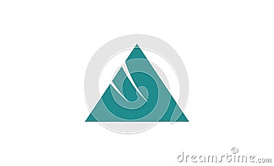 Mountain logo design Vector Illustration