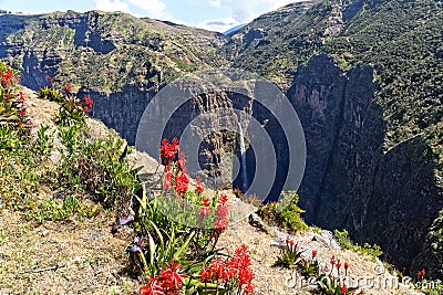 Mountain in Ethiopia. Stock Photo