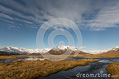 Mountain Iceland Stock Photo