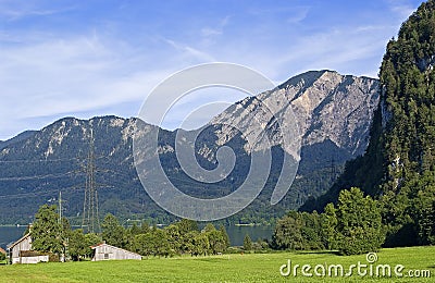 The mountain Jochberg in Bavaria Stock Photo