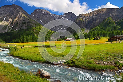 Mountain landscape Stock Photo