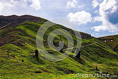 Mountain landscape alps Stock Photo