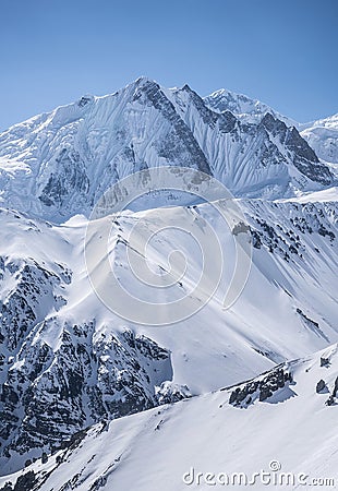 Mountain landscape Stock Photo