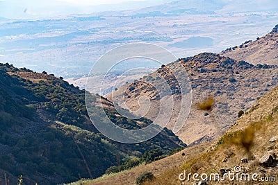 Mountain landscape in nice sunny weather. Stock Photo