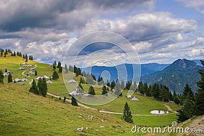 Mountain landscape Stock Photo