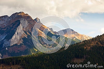 Mountain landscape, Tatry Stock Photo