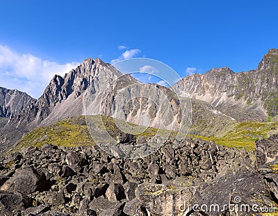 Mountain landscape. Tunka range. Eastern Sayan. Buryatia Stock Photo