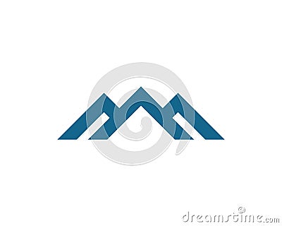 Mountain Logo vector Vector Illustration