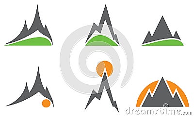 Mountain logos Vector Illustration