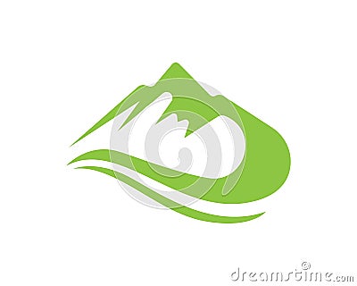 Mountain Logos and symbols template icons Vector Illustration