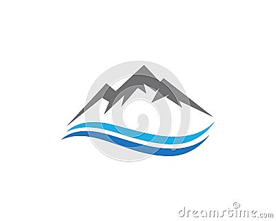 Mountain Logos and symbols template icons Vector Illustration