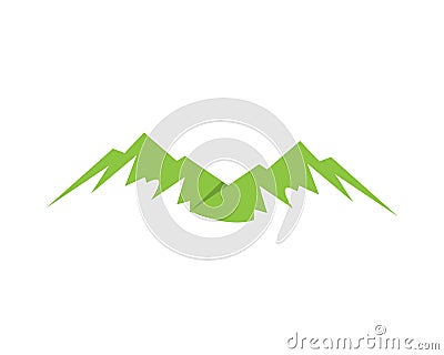 Mountain logos vector and template Vector Illustration