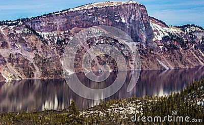 Mountain Mirror Stock Photo