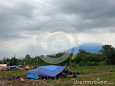 Mount Pangrango Editorial Stock Photo