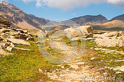 Parco Nazionale Gran Paradiso Stock Photo