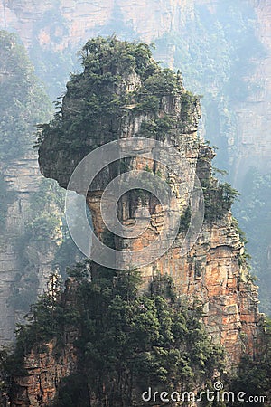 Mountain peak Stock Photo