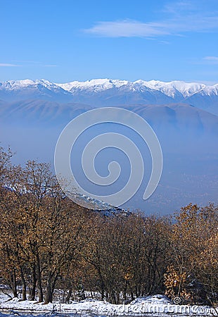 Mountain plateau Stock Photo