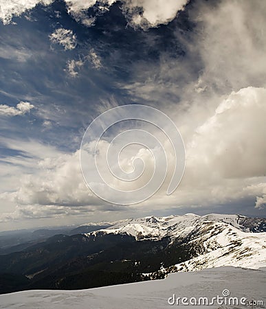 Mountain ridge Stock Photo