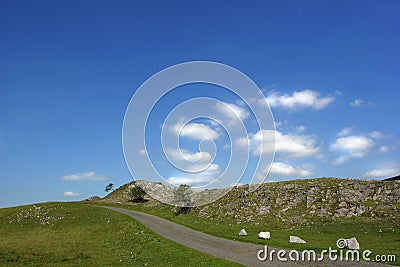 A Mountain Road Stock Photo