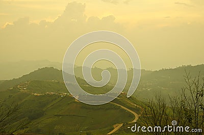 Mountain road. Stock Photo