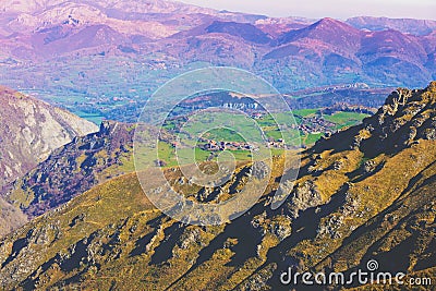 Cantabrian Mountains, Picos de Europa national park, Spain Stock Photo