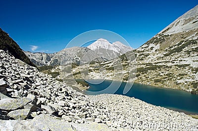 Mountain scenery Stock Photo